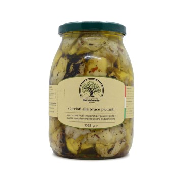 Carciofi alla brace piccanti