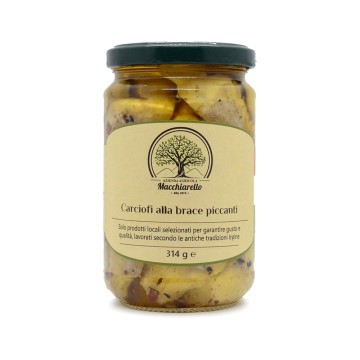 Carciofi alla brace piccanti