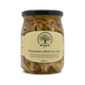 Melanzane a filetti piccanti