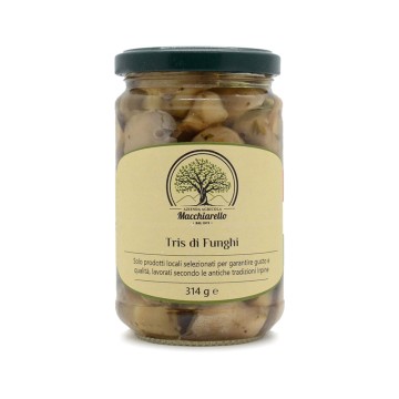 Tris di funghi